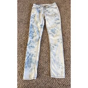 Vintage Op Junior Acid Wash Skinny Jeans Size 5